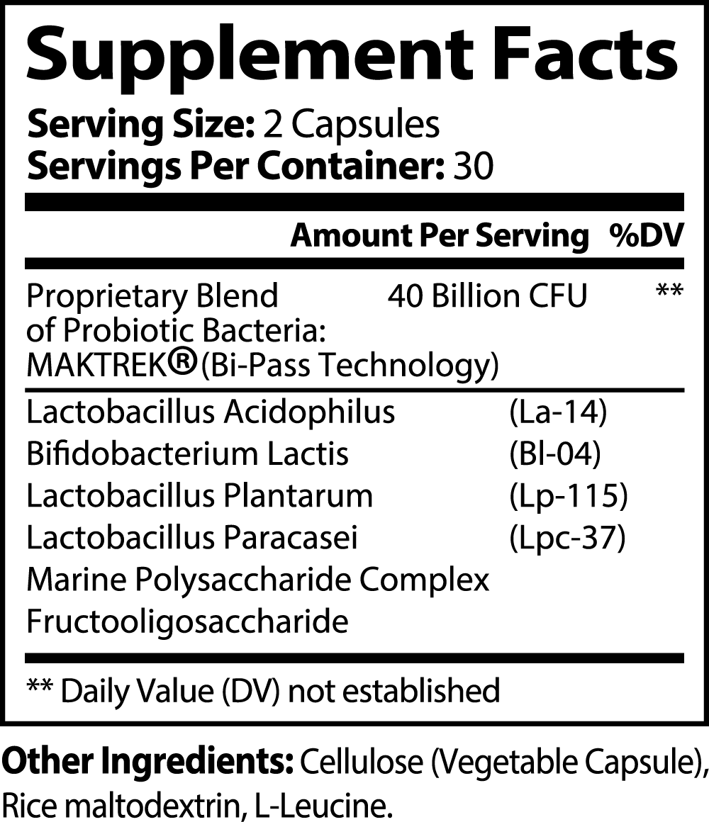 Weedless Probiotic + Prebiotic