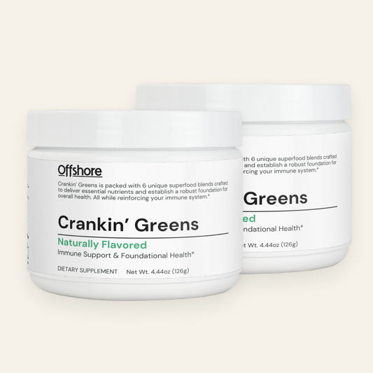 2x Naturally Flavored Crankin Greens Mix
