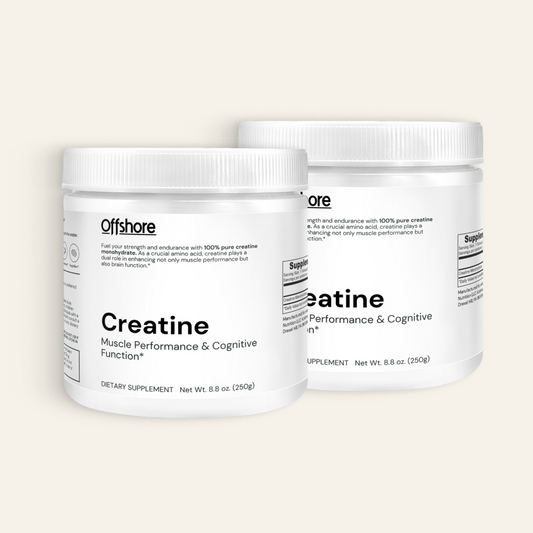 2x Unflavored Creatine Monohydrate